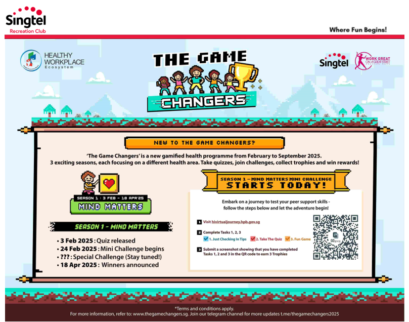 The Game Changers (24 Feb to 7 Apr 2025)
