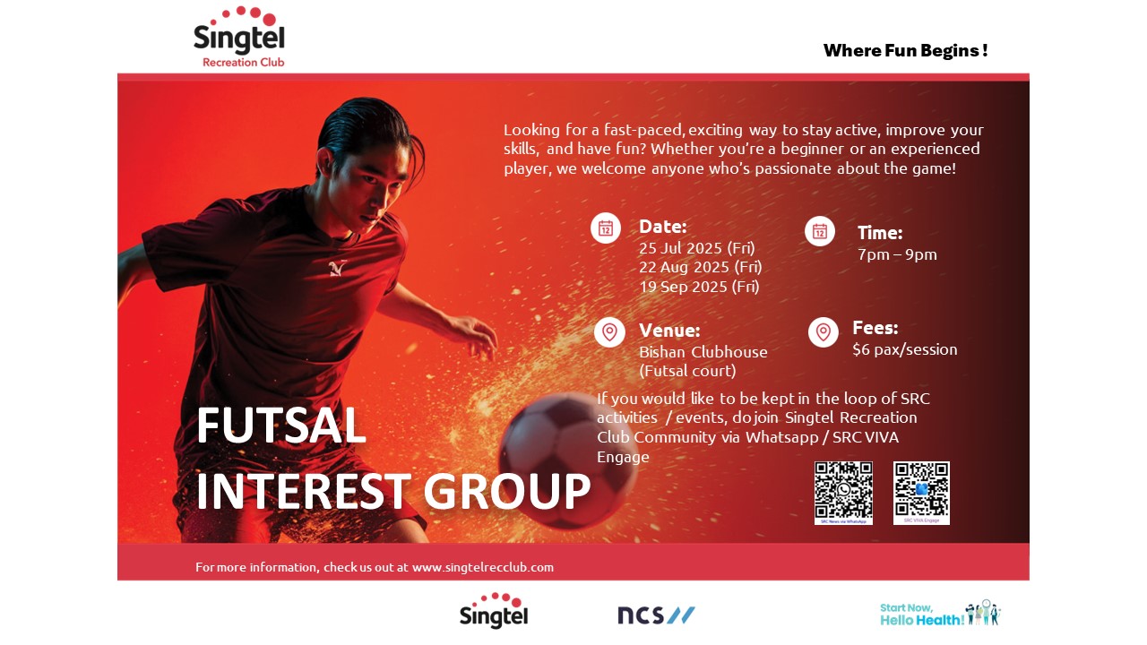 SRC Futsal Event (Jul to Sep 2025)