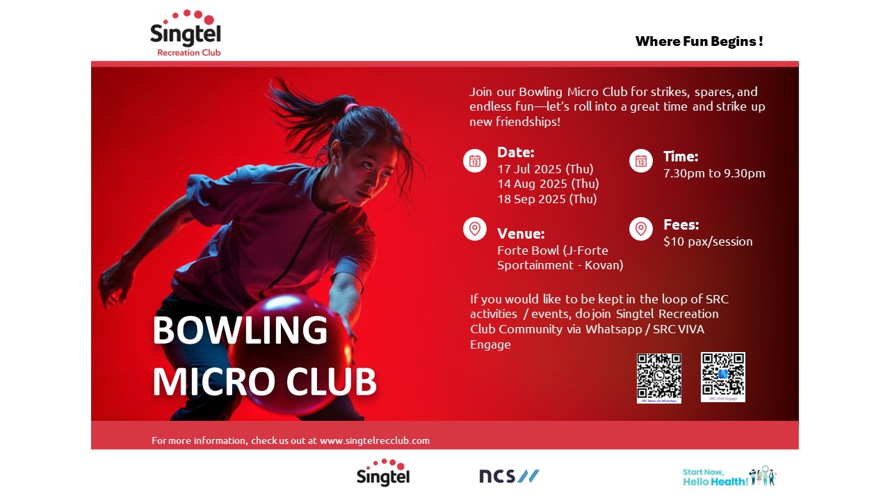 SRC Bowling Event (Jul to Sep 2025)