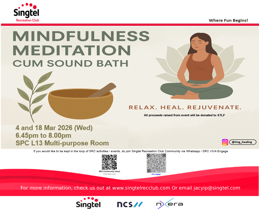 (SPC L13-Registration) Mindfulness Meditation cum Sound Bath (Mar 2026)